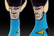 Star Trek Spock crew socks
