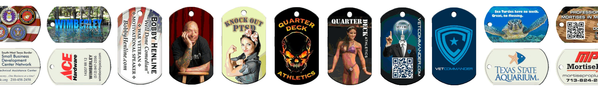 Army Custom Dog Tags